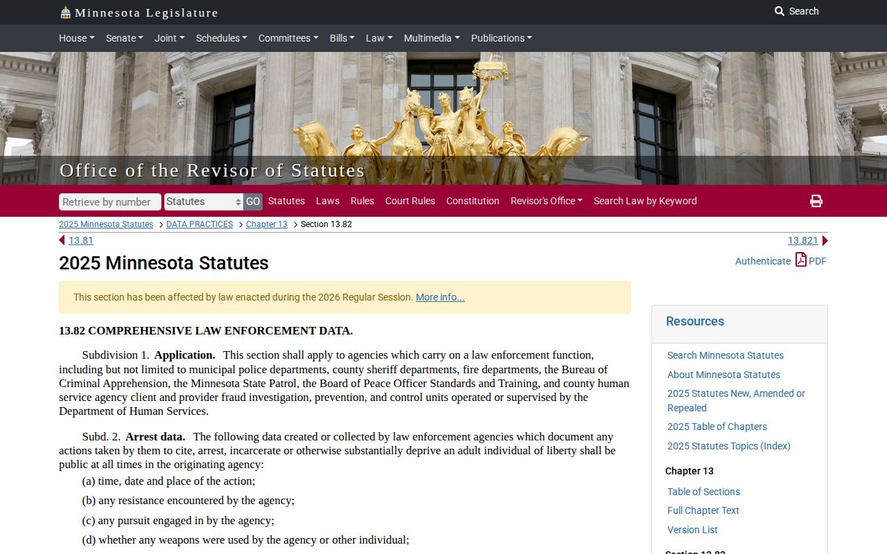 Washington County mugshots of released inmates Minnesota public data law